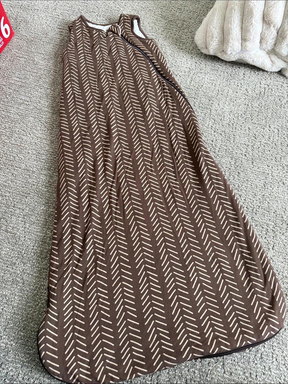 Size Large Kyte Baby Brown Sleep Sack